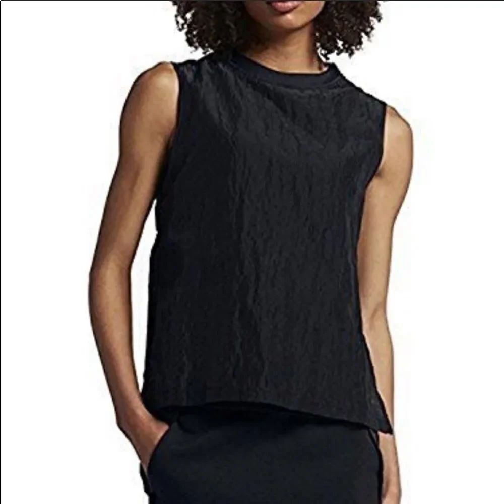 NIKE | Hypermesh Tech Black Tank Top Size Medium